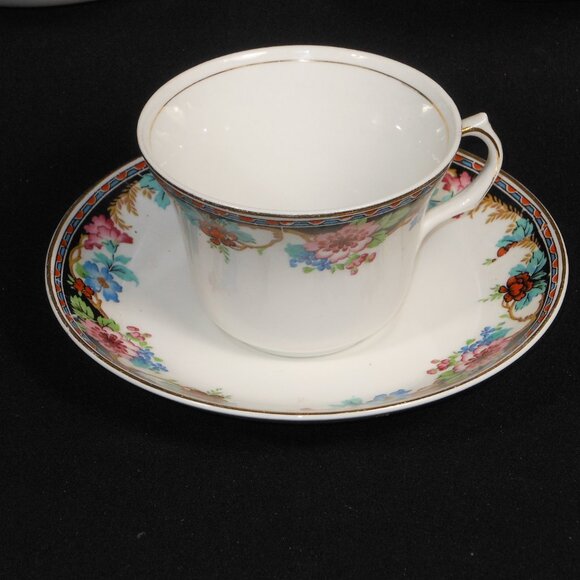 3 Sets of Tea Cups & Saucers. Vintage Alfred Meakin UK - Picture 2 of 11